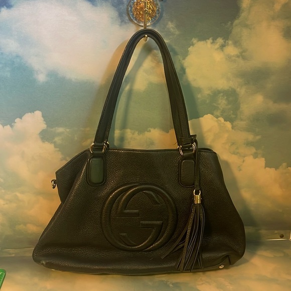 Authentic Gucci Soho tussle tote - Picture 2 of 10